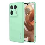 For Motorola Edge 50 Ultra 5G ENKAY Liquid Silicone Soft Shockproof Phone Case(Light Green)