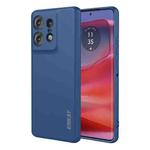 For Motorola Edge 50 Pro 5G ENKAY Liquid Silicone Soft Shockproof Phone Case(Dark Blue)