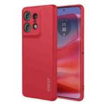 For Motorola Edge 50 Pro 5G ENKAY Liquid Silicone Soft Shockproof Phone Case(Red)