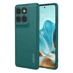 For Motorola Edge 60 / Edge 60 Fusion 5G ENKAY Liquid Silicone Soft Shockproof Phone Case(Dark Green)
