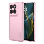For Motorola Edge 60 Pro 5G ENKAY Liquid Silicone Soft Shockproof Phone Case(Pink)