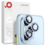 For Honor 400 Pro Global 160.8mm NORTHJO Camera Lens Protector CD Metal Ring Tempered Glass Film(Blue)