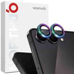 For Samsung Galaxy Z Flip7 5G NORTHJO Camera Lens Protector CD Metal Ring Tempered Glass Film(Colorful)