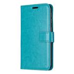 Crazy Horse Texture Horizontal Flip Leather Case with Holder & Card Slots & Wallet & Photo Frame for Galaxy S10(blue)