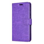 Crazy Horse Texture Horizontal Flip Leather Case with Holder & Card Slots & Wallet & Photo Frame for Galaxy S10E(purple)