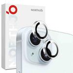 For iPhone 15 / 15 Plus NORTHJO Camera Lens Protector Clear Ring Tempered Glass Film(Clear)