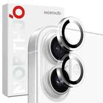 For iPhone 17 NORTHJO Camera Lens Protector Clear Ring Tempered Glass Film(Clear)