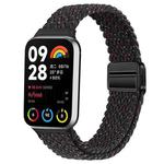 For Xiaomi Smart Band 9 Pro / Redmi Watch 5 Slim Magnetic Buckle Braided Loop Watch Band(Starlight Black)
