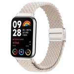 For Xiaomi Smart Band 9 Pro / Redmi Watch 5 Slim Magnetic Buckle Braided Loop Watch Band(Starlight)