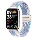 For Xiaomi Smart Band 9 Pro / Redmi Watch 5 Slim Magnetic Buckle Braided Loop Watch Band(Violet)