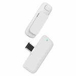M6 Wireless Microphone AI Noise Reduction Live Streaming Mic(White)