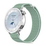 For Xiaomi Watch S4 41mm Quick Release Two Section Braided Nylon Loop Watch Band(Turquoise)