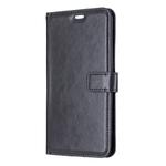 Crazy Horse Texture Horizontal Flip Leather Case with Holder & Card Slots & Wallet & Photo Frame for huawei p30(black)