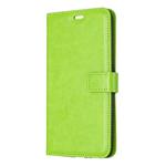 Crazy Horse Texture Horizontal Flip Leather Case with Holder & Card Slots & Wallet & Photo Frame for huawei p30(green)