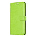 For Huawei P30 Lite Crazy Horse Texture Horizontal Flip Leather Case with Holder & Card Slots & Wallet & Photo Frame(green)