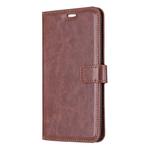 Crazy Horse Texture Horizontal Flip Leather Case with Holder & Card Slots & Wallet & Photo Frame(brown)