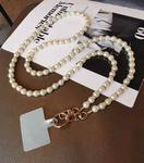 Pearl Cross-Body Phone Chain(Golden)