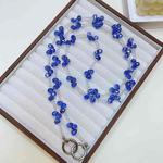 Drop Crystal Crosses The Phone Chain(Blue)