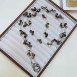 Drop Crystal Crosses The Phone Chain(Caramel Color)