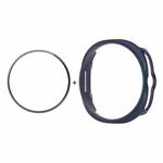 For Samsung Galaxy Watch8 Classic 46mm ENKAY Hat-Prince  2 in 1 Solid Color PC Watch Cover with Full Coverage PMMA Soft Film(Blue)