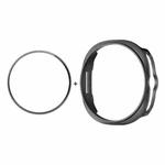 For Samsung Galaxy Watch8 Classic 46mm ENKAY Hat-Prince  2 in 1 Solid Color PC Watch Cover with Full Coverage PMMA Soft Film(Metal Gray)