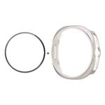 For Samsung Galaxy Watch8 Classic 46mm ENKAY Hat-Prince  2 in 1 Solid Color PC Watch Cover with Full Coverage PMMA Soft Film(Starlight)