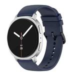 For Samsung Galaxy Watch8 / Watch8 Classic Round Tail Silicone Watch Band(Midnight Blue)