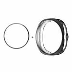 For Samsung Galaxy Watch8 Classic 46mm ENKAY Hat-Prince 2 in 1 Electroplated Soft TPU Cover with Full Coverage PMMA Soft Film(Black)