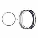 For Samsung Galaxy Watch8 Classic 46mm ENKAY Hat-Prince 2 in 1 Electroplated Soft TPU Cover with Full Coverage PMMA Soft Film(Gunmetal Gray)