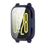 For Redmi Watch 5 Active ENKAY Hat-Prince Electroplated Soft TPU Watch Cover with Screen Film(Dark Blue)