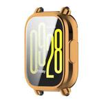 For Redmi Watch 5 Active ENKAY Hat-Prince Electroplated Soft TPU Watch Cover with Screen Film(Rose Gold)