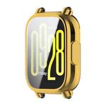 For Redmi Watch 5 Lite ENKAY Hat-Prince Electroplated Soft TPU Watch Cover with Screen Film(Gold)