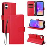 For Samsung Galaxy A07 4G ENKAY RFID Blocking Wallet Kickstand Litchi Texture Leather Phone Case(Red)