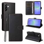 For Samsung Galaxy A36 5G / A36 5G JP ENKAY RFID Blocking Wallet Kickstand Litchi Texture Leather Phone Case(Black)