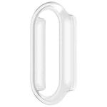 For Xiaomi Smart Band 9 / 9 NFC Half Coverage Hollow PC Watch Protective Cover(Transparent)