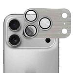 For iPhone 17 Pro Max ENKAY Anti-reflection Camera Lens Brushed Aluminium Alloy Tempered Glass Film(Titanium Golden)