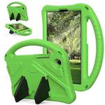 For Lenovo Tab One 8.7 2025 EVA Shockproof Tablet Case with Holder & Shoulder Strap(Green)