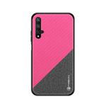 PINWUYO Honors Series Shockproof PC + TPU Protective Case for Huawei Honor 20(Red)