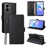 For Infinix Smart 10 4G ENKAY RFID Blocking Wallet Kickstand Litchi Texture Leather Phone Case(Black)