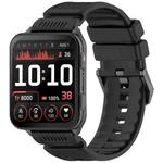 For Garmin Venu X1 Armor Silicone Watch Band(Black)
