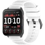 For Garmin Venu X1 Armor Silicone Watch Band(White)