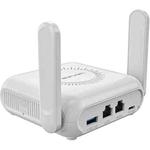 WAVLINK WNT100X3  AX3000 160MHz MU-MIMO OFDMA VPN Dual Band WiFi 6 Travel Router, Color:US Plug