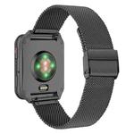 For Garmin Venu X1 Double Buckle Milanese Stainless Steel Watch Band(Black)