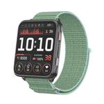 For Garmin Venu X1 Two Section Metal Ring Nylon Hook and Loop Fastener Watch Band(Aqua)