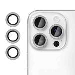 For iPhone 16 Pro Max Kalebol No Flicker Ultra-Thin Individual Camera Lens Tempered Glass Film(Graphite Gray)