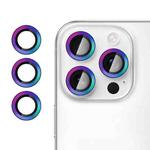 For iPhone 16 Pro Max Kalebol No Flicker Ultra-Thin Individual Camera Lens Tempered Glass Film(Dazzling Colors)