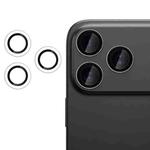 For iPhone 17 Pro Max Kalebol No Flicker Ultra-Thin Individual Camera Lens Tempered Glass Film(Transparent)