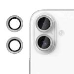 For iPhone 17 Kalebol No Flicker Ultra-Thin Individual Camera Lens Tempered Glass Film(Graphite Gray)