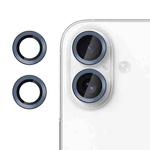 For iPhone 17 Kalebol No Flicker Ultra-Thin Individual Camera Lens Tempered Glass Film(Titanium Blue)