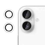 For iPhone 17 Kalebol No Flicker Ultra-Thin Individual Camera Lens Tempered Glass Film(Transparent)